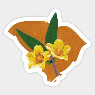 South Carolina Jessamine Sticker